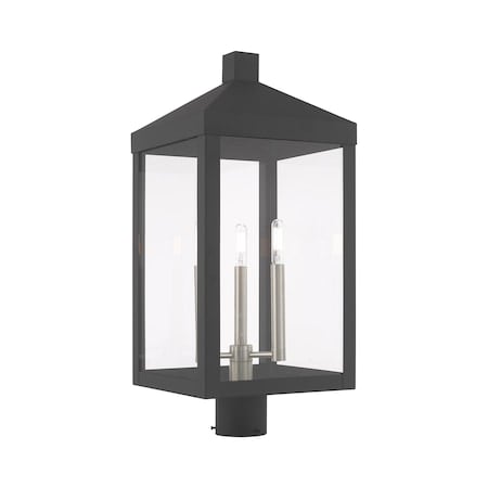 Nyack 3 Light Scandinavian Gray Outdoor MPN:20586-76