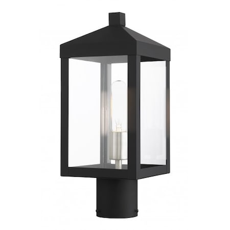 Black with Brushed Nickel Cluster Outdoo MPN:20590-04