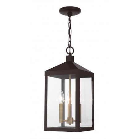 Bronze with Antique Brass Cluser Outdoor MPN:20593-07