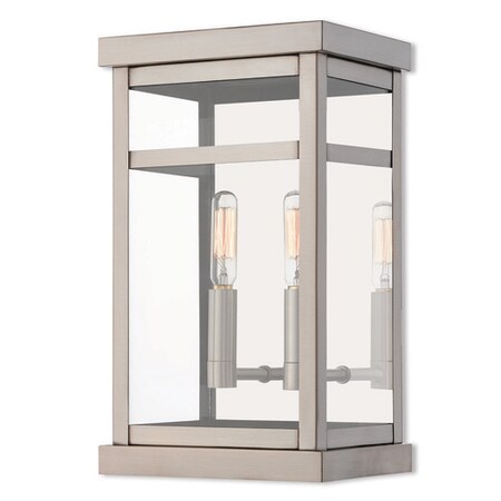 Hopewell 2 Light Brushed Nickel Outdoor MPN:20702-91