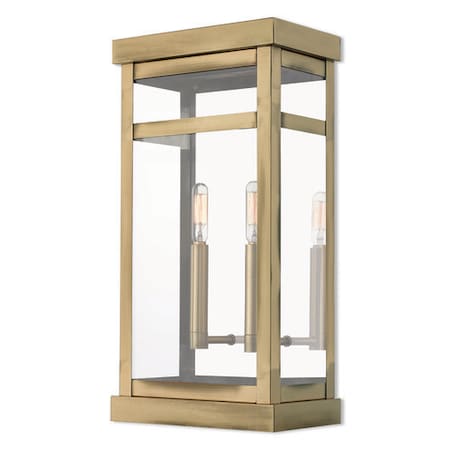 Hopewell 2 Light Antique Brass Outdoor W MPN:20704-01
