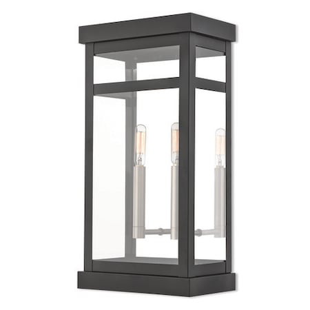 Hopewell 2 Light Black Outdoor Wall Lant MPN:20704-04