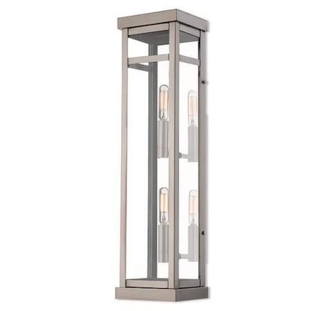 Hopewell 2 Light Brushed Nickel Outdoor MPN:20706-91