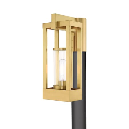 Delancey 1 Light Satin Brass Outdoor Pos MPN:20994-12
