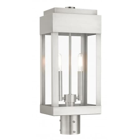 Brushed NickelOutdoor Post Top Lantern, 2 MPN:21236-91