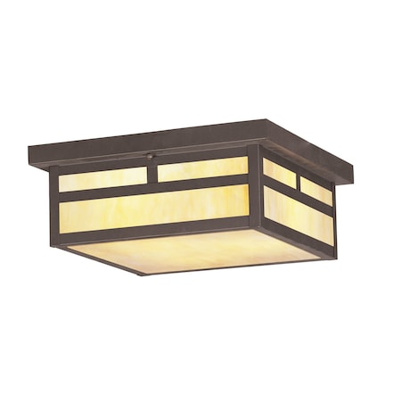 Montclair Mission 3 Light Bronze Outdoor Ceiling Mount MPN:2146-07