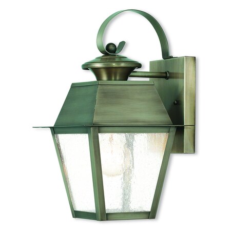 Mansfield 1 Light Vintage Pewter Outdoor MPN:2162-29
