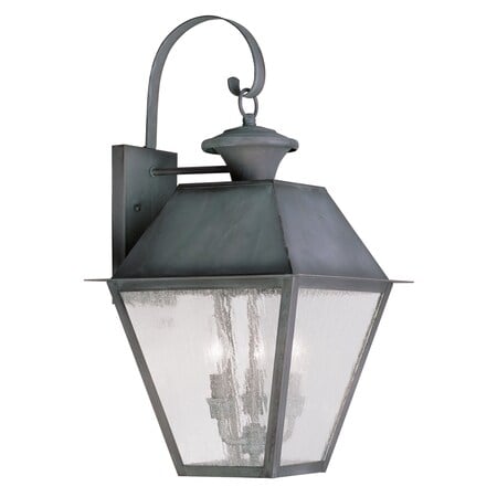 Mansfield 3 Light Charcoal Outdoor Wall MPN:2168-61
