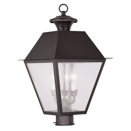 Mansfield 3 Light Bronze Outdoor Post To MPN:2169-07