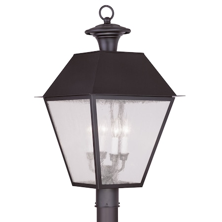 Mansfield 4 Light Bronze Outdoor Post To MPN:2173-07