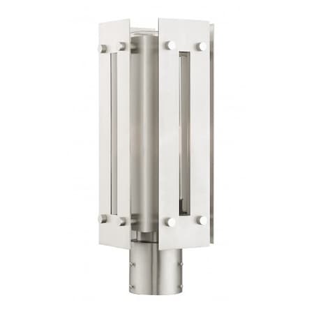 Brushed Nickel Accents Outdoor Post Top MPN:21774-91