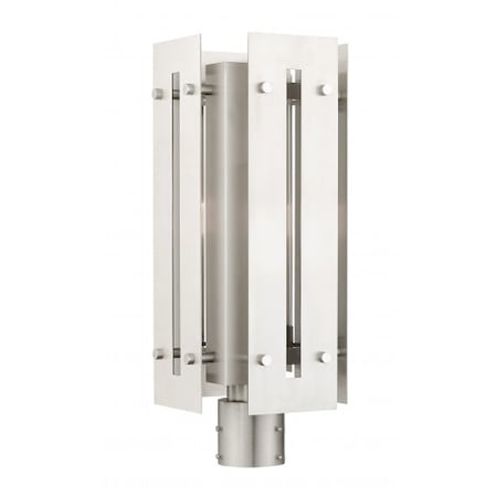 Brushed Nickel Accents Outdoor Post Top MPN:21776-91