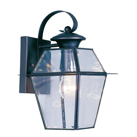Westover 1 Light Black Outdoor Wall Lant MPN:2181-04