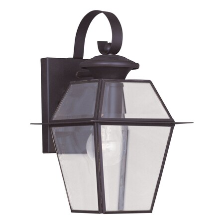 Westover 1 Light Bronze Outdoor Wall Lan MPN:2181-07