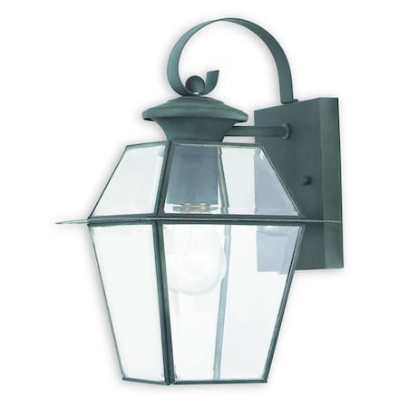 Westover 1 Light Charcoal Outdoor Wall L MPN:2181-61