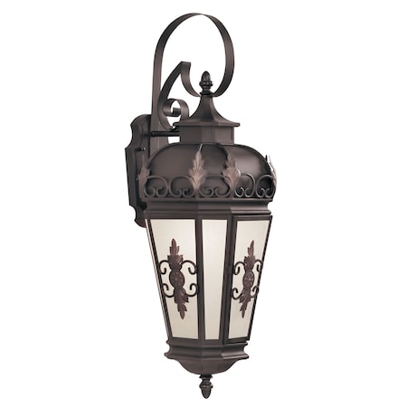 Berkshire 1 Light Bronze Outdoor Wall Lantern MPN:2193-07