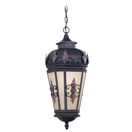 Berkshire 1 Light Bronze Outdoor Pendant Lantern MPN:2195-07