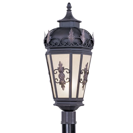 Berkshire 1 Light Bronze Outdoor Post Top Lantern MPN:2198-07