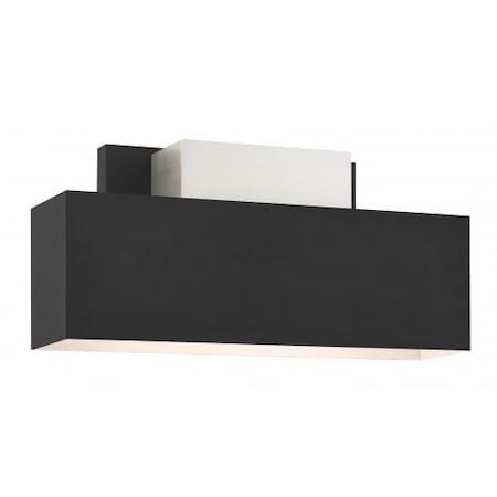Black Outdoor ADA Wall Sconce, 2 Light MPN:22424-04