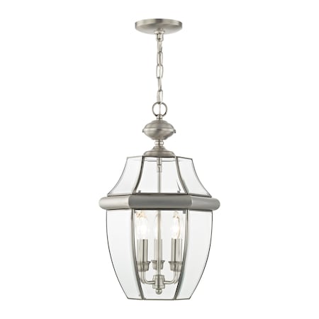 Monterey 3 Light Brushed Nickel Outdoor MPN:2355-91