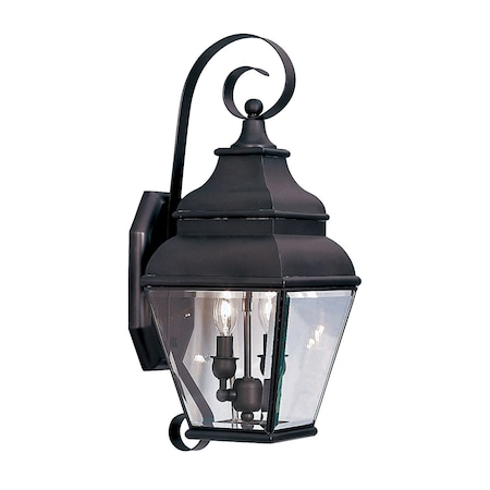 Exeter 2 Light Bronze Outdoor Wall Lante MPN:2591-07