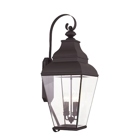 Exeter 4 Light Bronze Outdoor Wall Lante MPN:2596-07