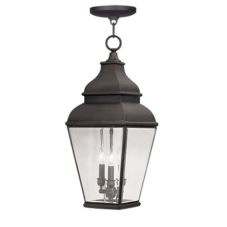 Exeter 3 Light Bronze Outdoor Pendant La MPN:2597-07
