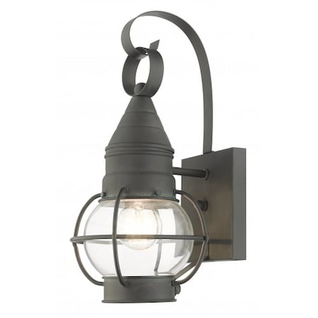 Charcoal Outdoor Wall Lantern, 1 Light MPN:26900-61