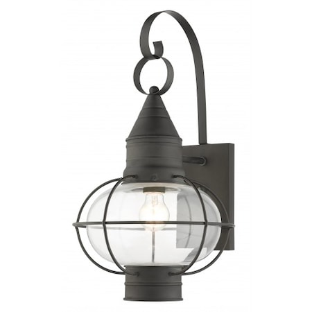 Charcoal Outdoor Wall Lantern, 1 Light MPN:26904-61