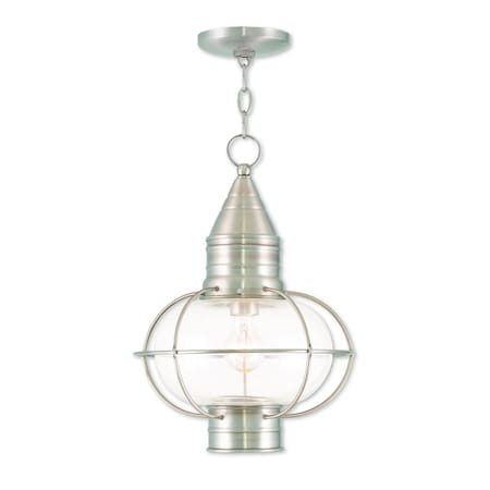 Newburyport 1 Light Brushed Nickel Outdo MPN:26906-91