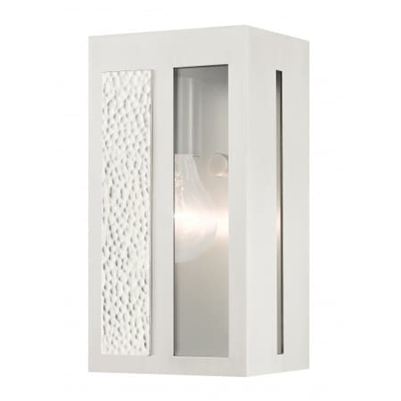 Brushed Nickel Outdoor ADA Wall Lantern, MPN:27411-91