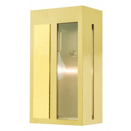 Satin BrassOutdoor ADA Wall Lantern, 1 Li MPN:27412-12