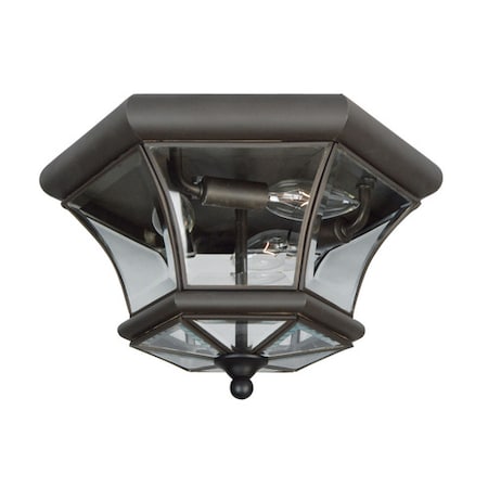 Monterey/Georgetown 3 Light Bronze Outdoor Ceiling Mount MPN:7053-07