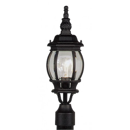 Textured BlackOutdoor Post Top Lantern, 1 MPN:7522-14