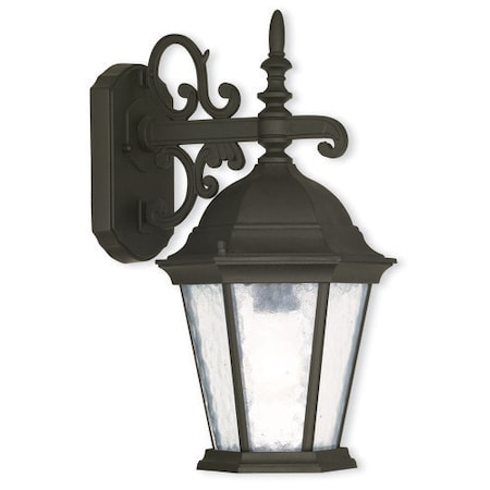 Hamilton 1 Light Textured Black Outdoor MPN:75462-14
