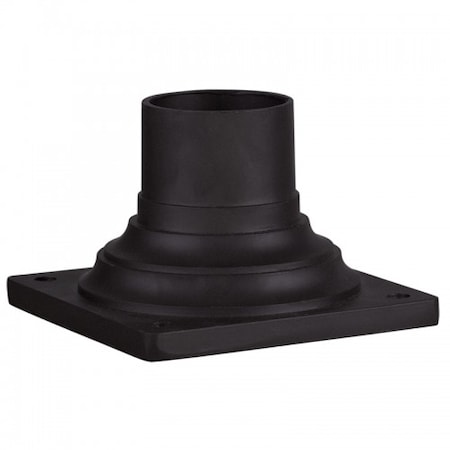 Textured Black Outdoor Pier Mount Adapte MPN:7586-14