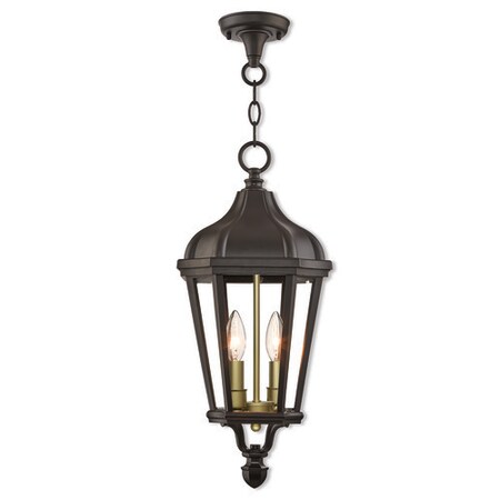 Morgan 2 Light Bronze Outdoor Pendant La MPN:76189-07