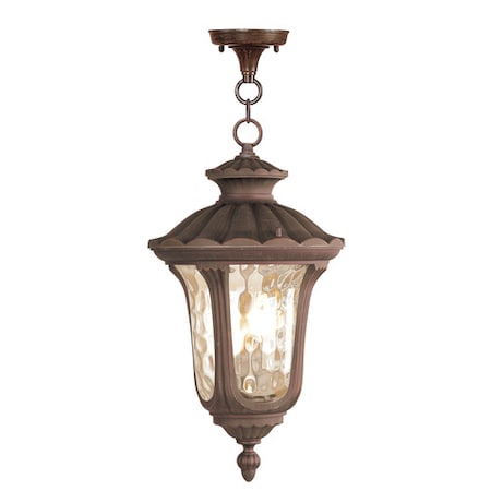 Oxford 3 Light Imperial Bronze Outdoor Pendant Lantern MPN:7658-58