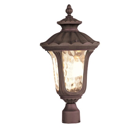 Oxford 3 Light Imperial Bronze Outdoor Post Top Lantern MPN:7659-58