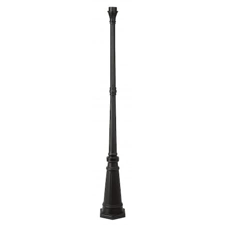 Textured Black Outdoor Lamp Post MPN:7709-14