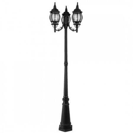 Textured BlackOutdoor Post Light, 3 Light MPN:7710-14