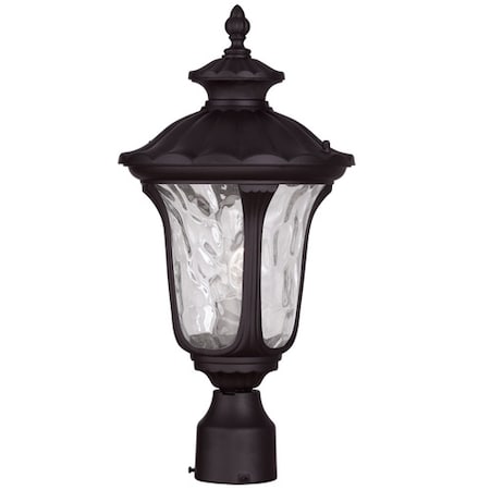 Oxford 1 Light Bronze Outdoor Post Top L MPN:7855-07