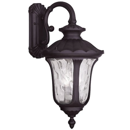 Oxford 3 Light Bronze Outdoor Wall Lantern MPN:7857-07