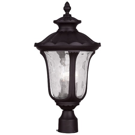 Oxford 3 Light Bronze Outdoor Post Top Lantern MPN:7859-07