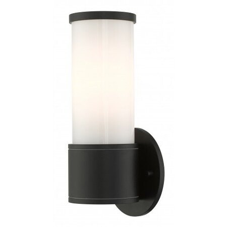Textured Black Outdoor ADA Wall Lantern, MPN:79321-14