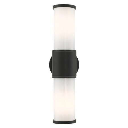 Textured Black Outdoor ADA Wall Lantern, MPN:79322-14