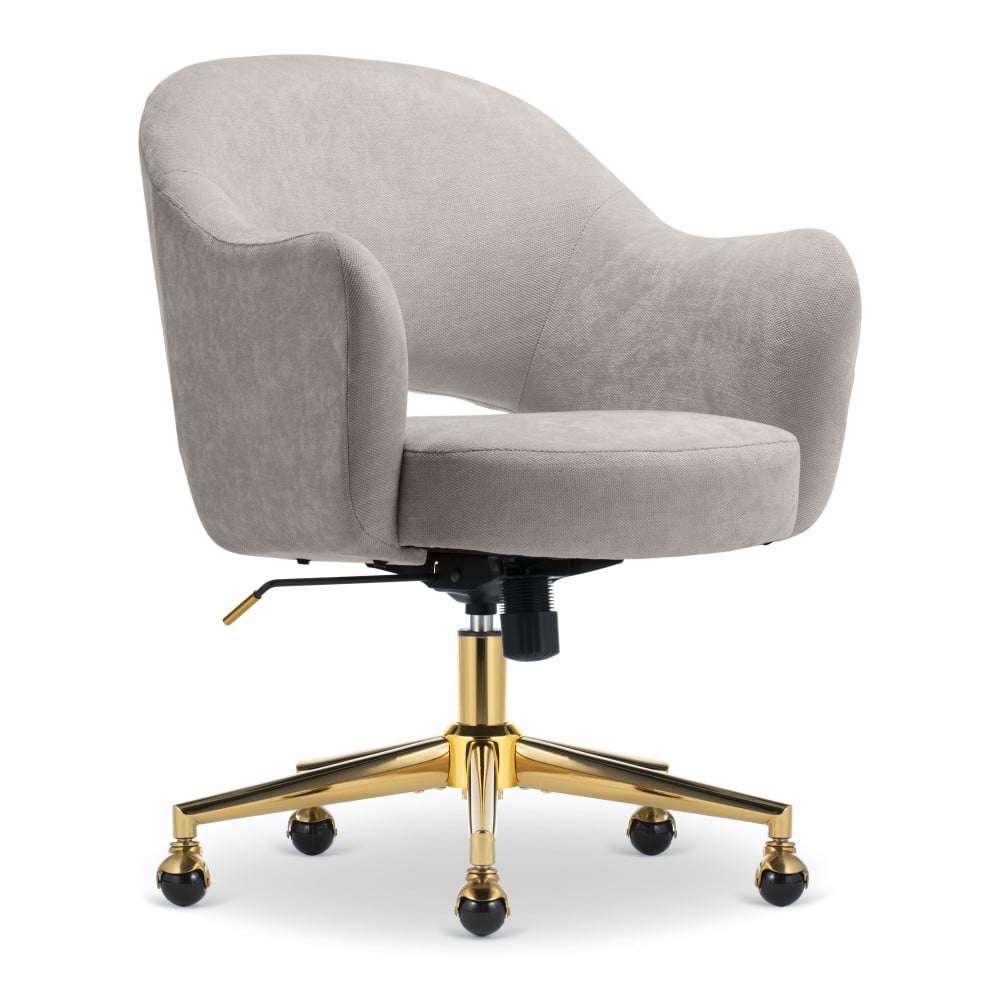 Serta Mia Ergonomic Fabric Mid-Back Home Office Chair, Beige MPN:CCHR10009A