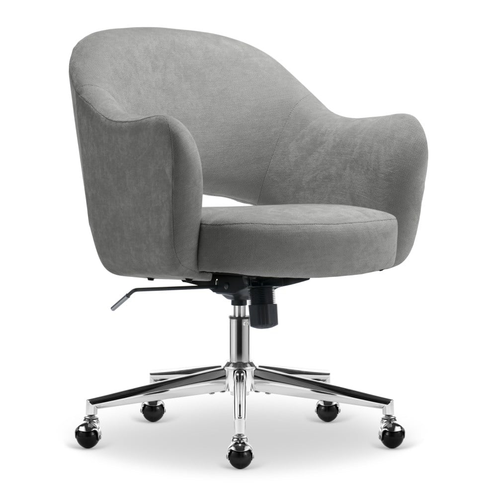 Serta Mia Ergonomic Fabric Mid-Back Home Office Chair, Gray MPN:CCHR10009B