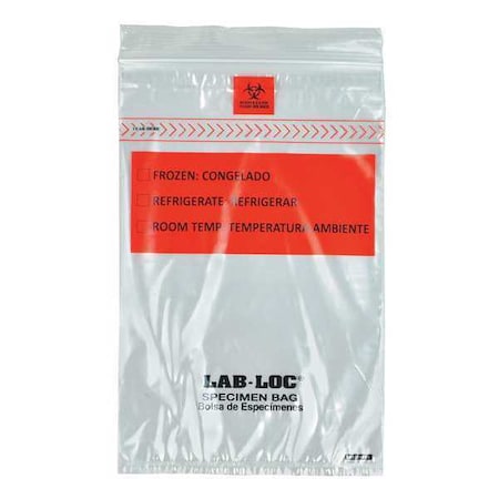 Transfer Bag, 1.75 mil Thick, LDPE, PK1000 MPN:LABZ69BBX
