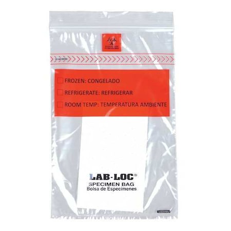Transfer Bag, 1.75 mil Thick, LDPE, PK1000 MPN:LABZ810BA